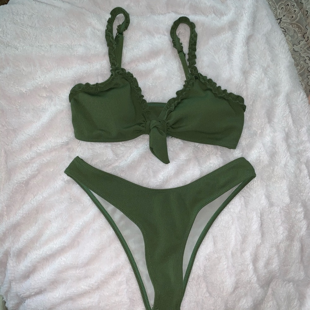 Green Bikini Set